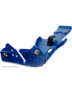 Protector de carter y bieleta HARD enduro CROSSPRO DTC azul Sherco 250 SEF / 300 SEF 2015-2020