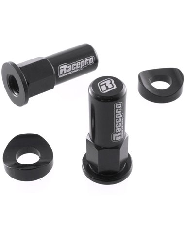 Tuerca freno cubierta Racepro (2u) negro