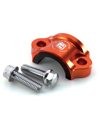 Abrazadera rotativa para manetas Racepro naranja