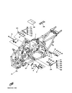Arandela original Yamaha Banshee (n28, n31 y n34)