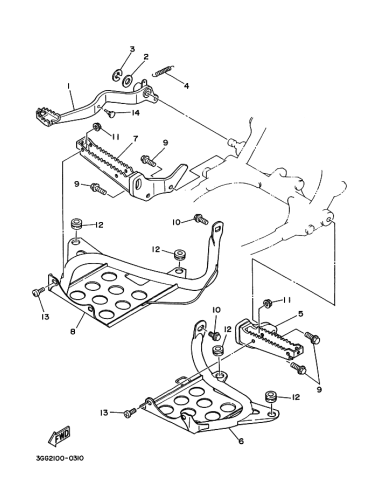 Place 1 original Yamaha Banshee (n6)