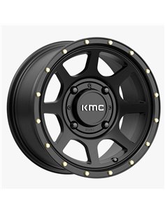 Llanta reforzada KMC KS134 ADDICT 2 Negra 14x7 5+2 4/137 +38mm Can Am