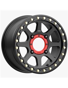 Llanta reforzada KMC KS234 ADDICT 2 Beadlock Negra 14x7 5+2 4/137 +38mm Can Am