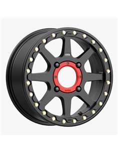 Llanta reforzada KMC KS234 ADDICT 2 Beadlock Negra 15x6 4+2 4/137 +38mm Can Am