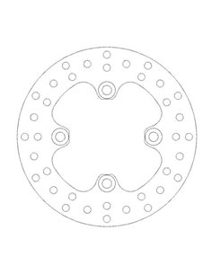 Disco de freno delantero izq./der. ROUND DISC SERIES MOTOMASTER 200mm Kawasaki KVF 360 650 700 750