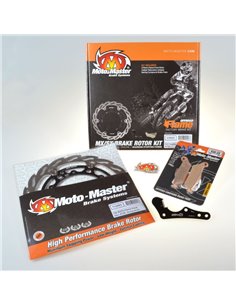 Kit de freno delantero MOTOMASTER flotante 270mm con adaptador y pastillas  Sherco 125 250 300 450 500