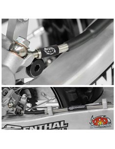 Latiguillo freno trasero medida original MOTOMASTER  Suzuki RMZ 250 18-...  RMZ 450 18-...