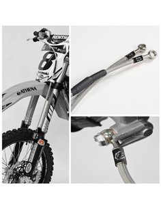 Latiguillo freno delantero medida original MOTOMASTER TM RACING 125 144 250 300 450 530