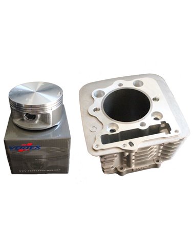 Kit cilindro B2R y pistón VERTEX Yamaha Raptor 700 105.5mm BIG BORE y juntas