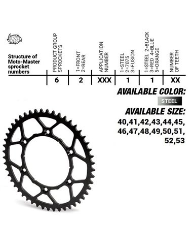 Corona MOTOMASTER STEEL 520 Suzuki RM 125 DR/DR-Z/RM/RM-Z/RMX 250  DR 350  DR-Z 400  RM-Z/RMX 450