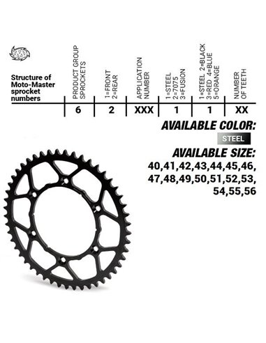 Corona MOTOMASTER STEEL 520 KTM HUSQVARNA 14-... GASGAS 21-...