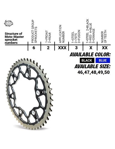 Corona MOTOMASTER FUSION SERIES AZUL TM RACING MX 85 13-...