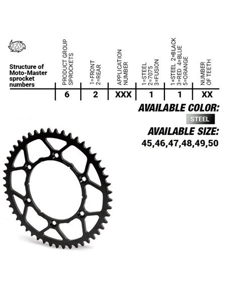 Corona MOTOMASTER STEEL 520 KTM Freeride 250 F 14-20 Freeride 350 12-17