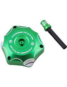 Tampa de combustível de alumínio Kaw / Gn Moose Racing HP T032116Gn