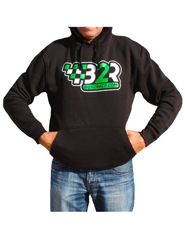 Sudadera B2R NEGRA paddock oficial 2022