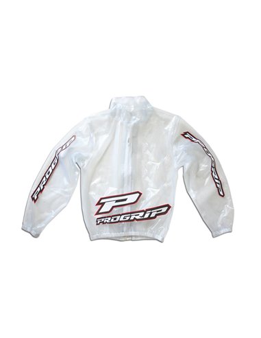 Chaqueta de agua Progrip 100% impermeable transparente