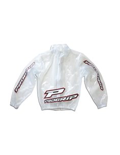 Chaqueta de agua Progrip 100% impermeable transparente