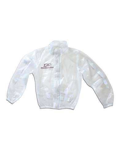 Chaqueta de agua Progrip 100% impermeable transparente