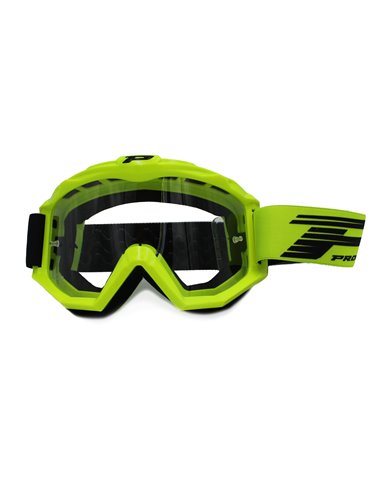 Gafas PROGRIP 3201-164 FL Amarillo fluorescente cristal transparente