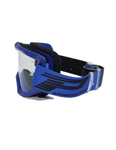 Gafas PROGRIP 3201-104 azul cristal transparente