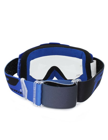 Gafas PROGRIP 3201-104 azul cristal transparente