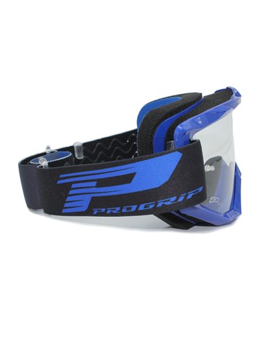 Gafas PROGRIP 3201-104 azul cristal transparente