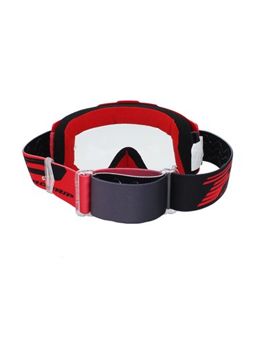 Gafas PROGRIP 3201-107 rojo cristal transparente