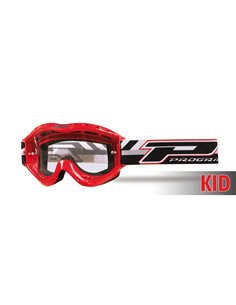 Gafas niño PROGRIP 3101CH rojas cristal transparente