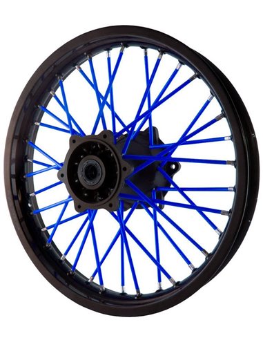 Protectores de radios Racepro azules (38 delanteros y 38 traseros)