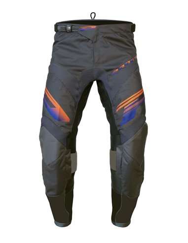 Pantalones Progrip gris oscuro naranja fluorescente azul