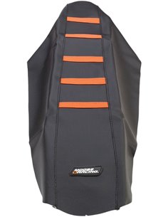 Housse de selle Ribbed Ktm or Moose Racing Hp Ktm12507-336Rt