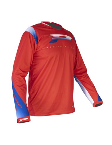 Jersey Progrip rojo azul blanco