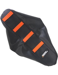 Housse de selle Ribbed Ktm or Moose Racing Hp Ktm5009-336Rt
