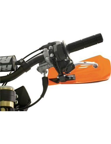 Paramanos Polisport MX Rocks universal Naranja Negro