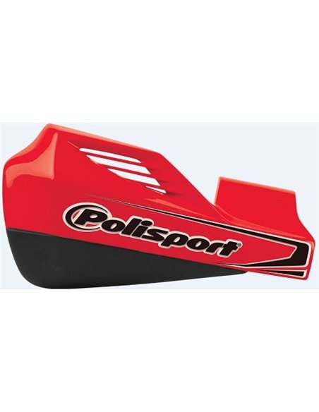 Repuesto plástico paramanos Polisport MX Rocks Rojo