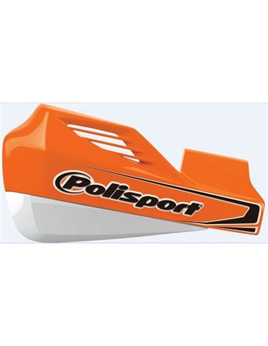 Paramanos Polisport MX Rocks universal Naranja Blanco