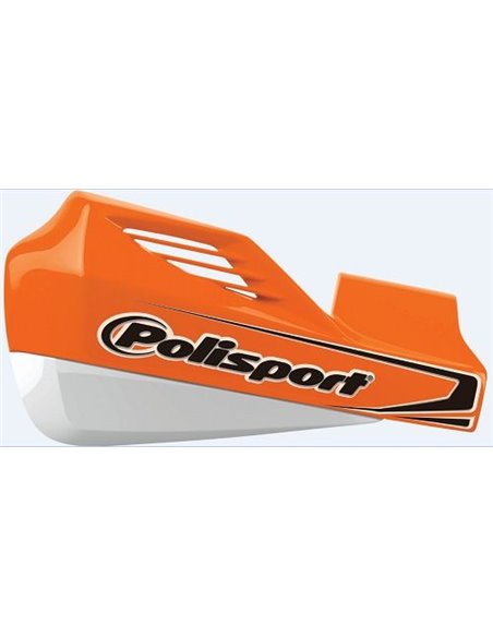 Paramanos Polisport MX Rocks universal Naranja Blanco