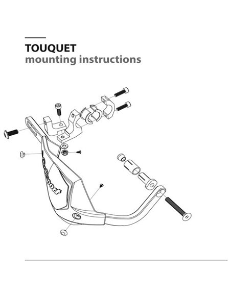 Paramanos Polisport Touquet  Negro
