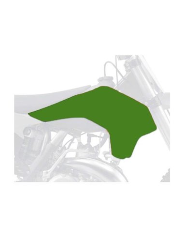 Tapas radiador Polisport KAWASAKI KX65 00-23 Verde