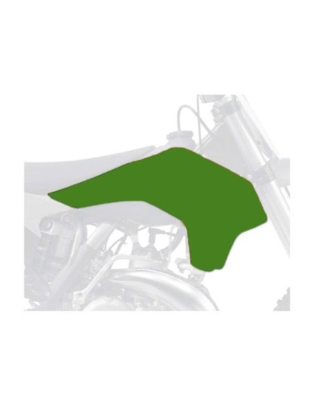 Tapas radiador Polisport KAWASAKI KX65 00-23 Verde