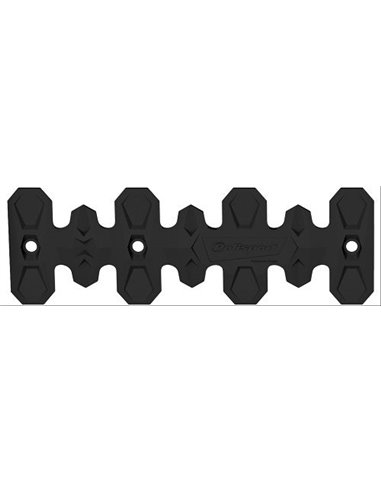 Protector de escape Polisport 4T Armadillo versión corto Negro