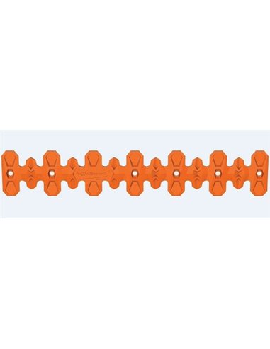 Protector de escape Polisport 4T Armadillo versión largo Naranja
