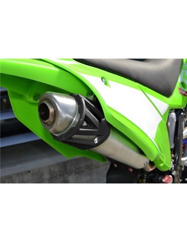 Protector de silenciador Polisport  340-400 mm Negro