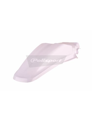 Guardabarros trasero Polisport KAWASAKI KX 85 100 01-13 Blanco