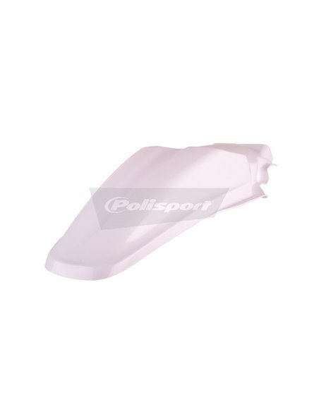 Guardabarros trasero Polisport KAWASAKI KX 85 100 01-13 Blanco