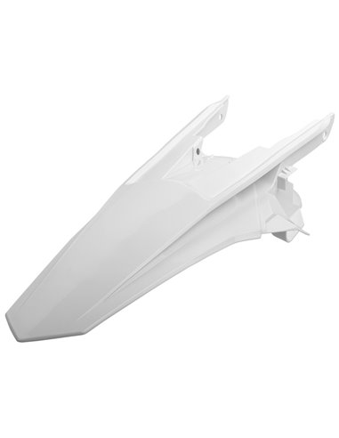 Guardabarros trasero Polisport KTM EXC EXC-F 17-19 Blanco