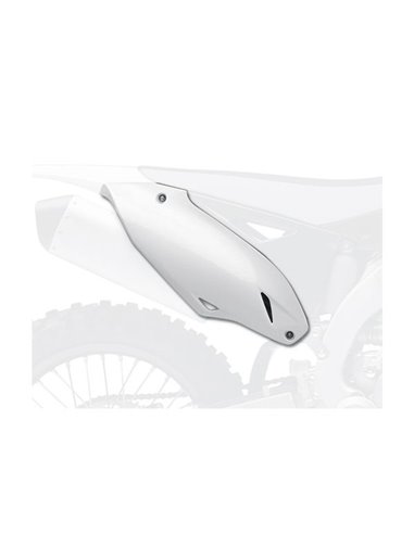 Tapas laterales Polisport KAWASAKI KX 450F 06-08 Blanco