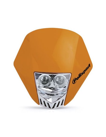 Portafaros Polisport HMX LED Naranja