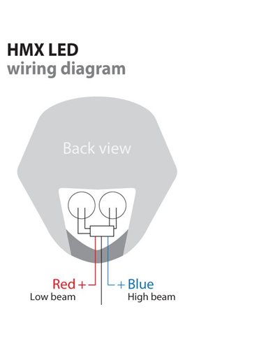 Portafaros Polisport HMX LED Naranja