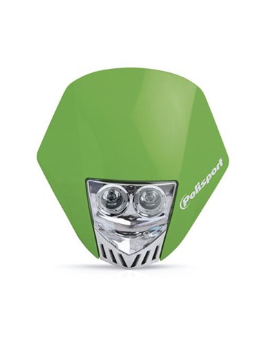 Portafaros Polisport HMX LED Verde